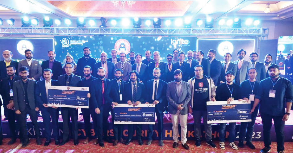 Winners of Digital Pakistan Cybersecurity Hackathon 2023